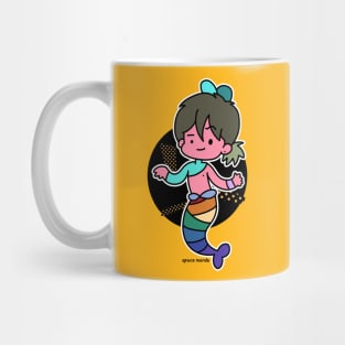 Rainbow merman Mug